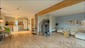 Wohnzimmer mit Essbereich