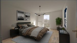 Virtuelles Homstaging: Schlafzimmer