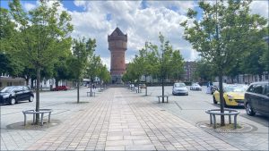 Parkplatz / Wochenmarkt