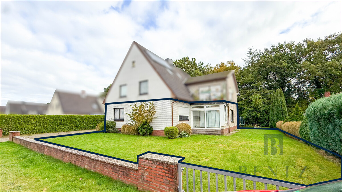 Erdgeschosswohnung mit Gartenanteil