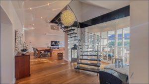 Blick ins Wohnzimmer