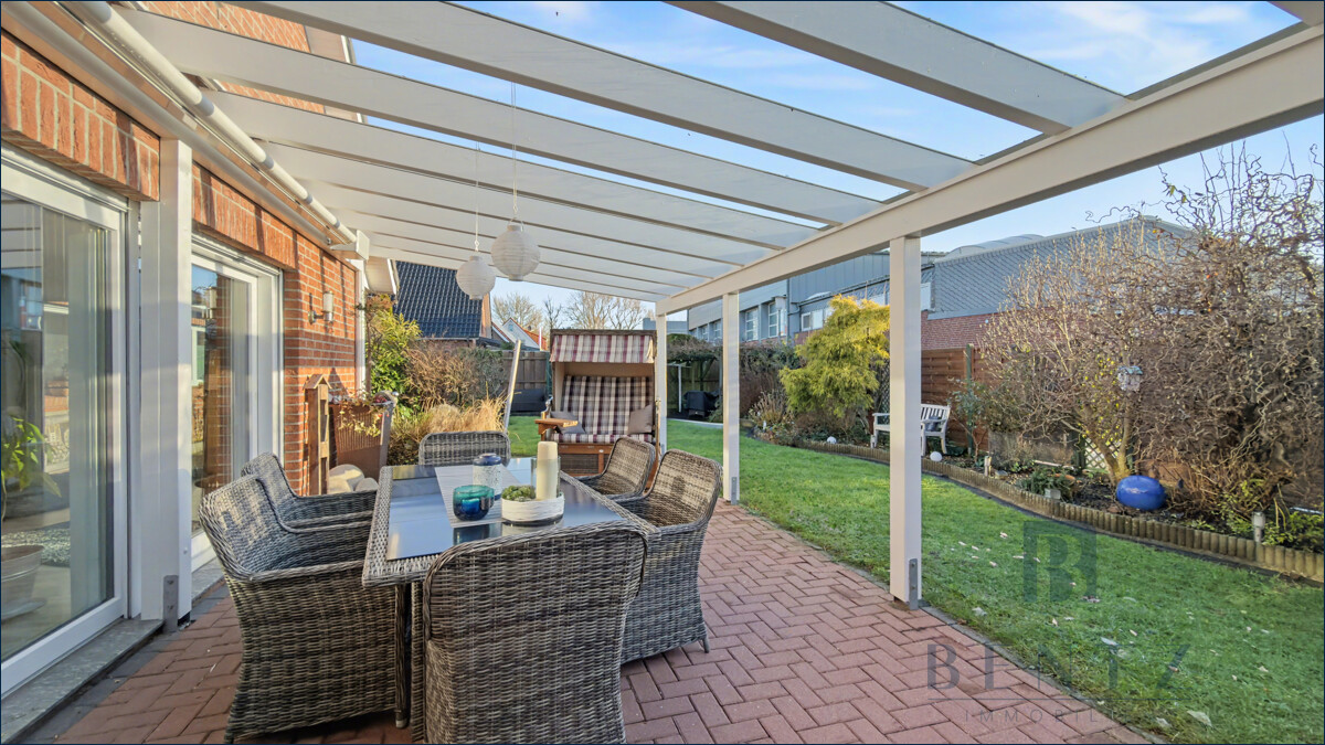 Überdachte Terrasse