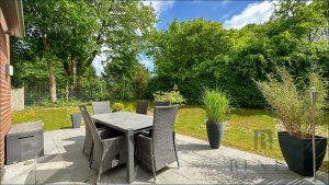 Terrasse Blick Garten