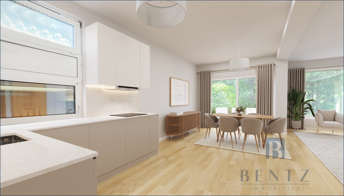 Offene Küche Visualisierung