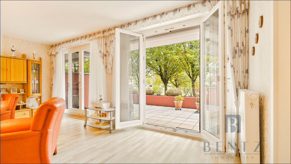 Ausblick Wohnzimmer