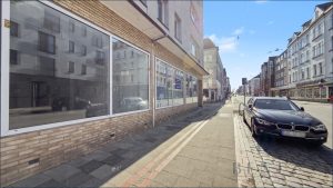 Viel Schaufensterfläche