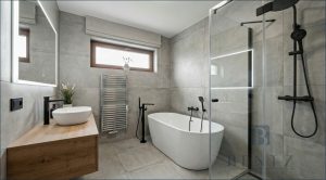 Badezimmer visualisiert