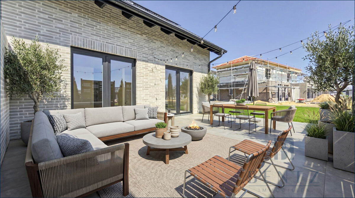 Terrasse visualisiert