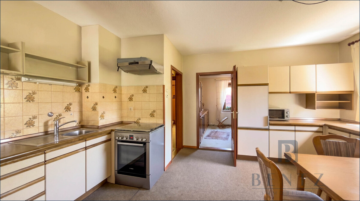 Küche und Esszimmer