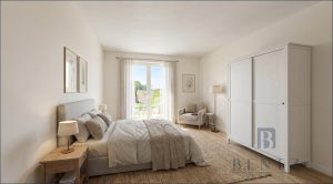 Schlafzimmer visualisiert
