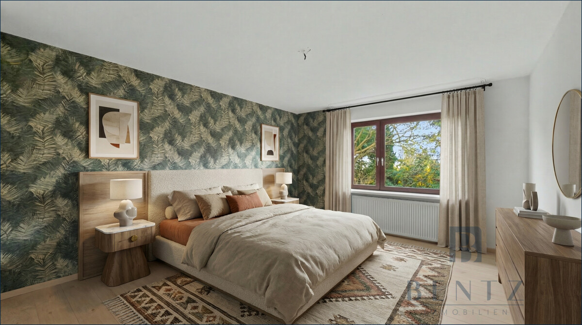 Schlafzimmer visualisiert