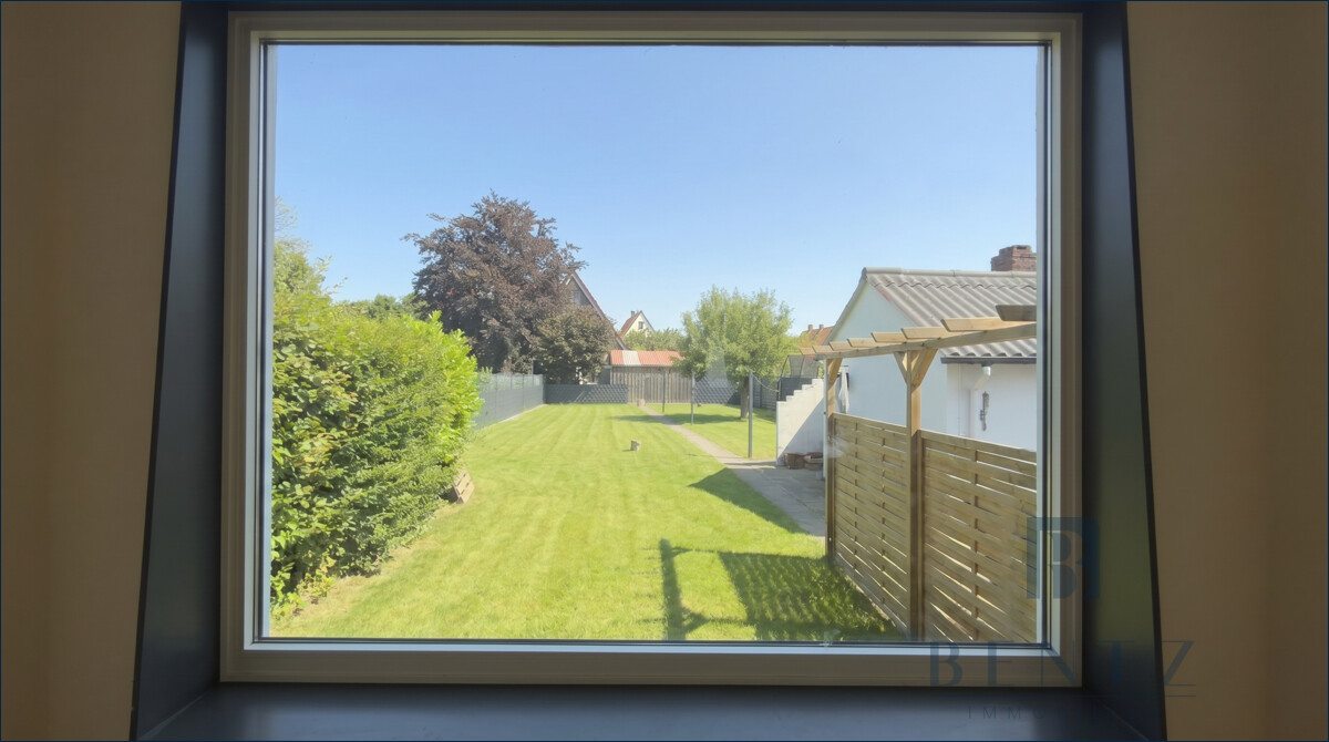 Ausblick in den Garten