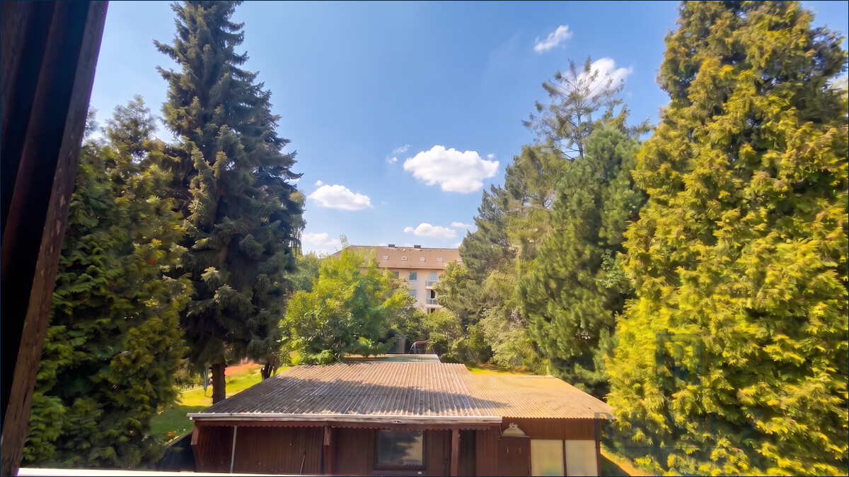 Ausblick vom Balkon