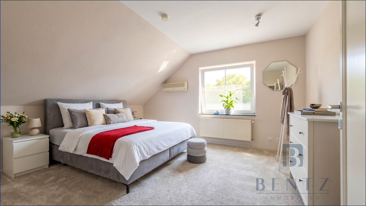 Schlafzimmer mit Klimaanlage