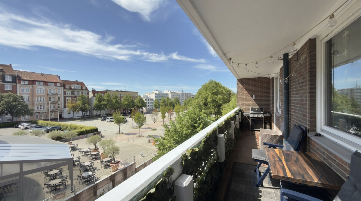 Balkon mit Ausblick
