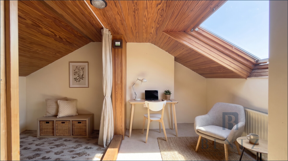 Dachzimmer - Einrichtungsbeispiel