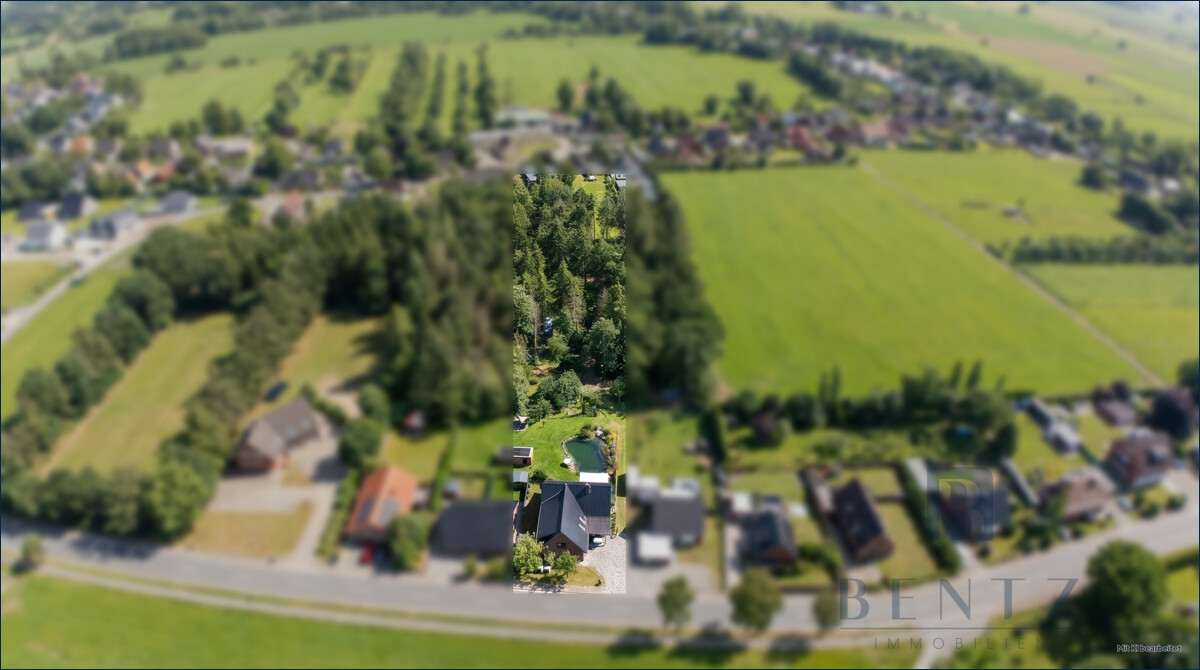 Luftaufnahme Siedlung - v2