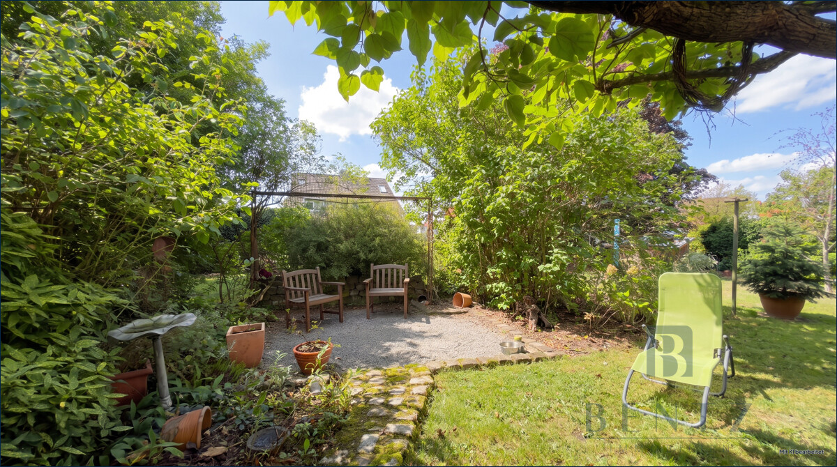 Garten mit Sitzecke