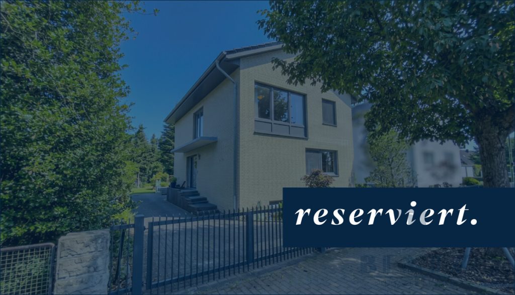 reserviert