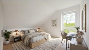 Schlafzimmer - Einrichtungsbeispiel