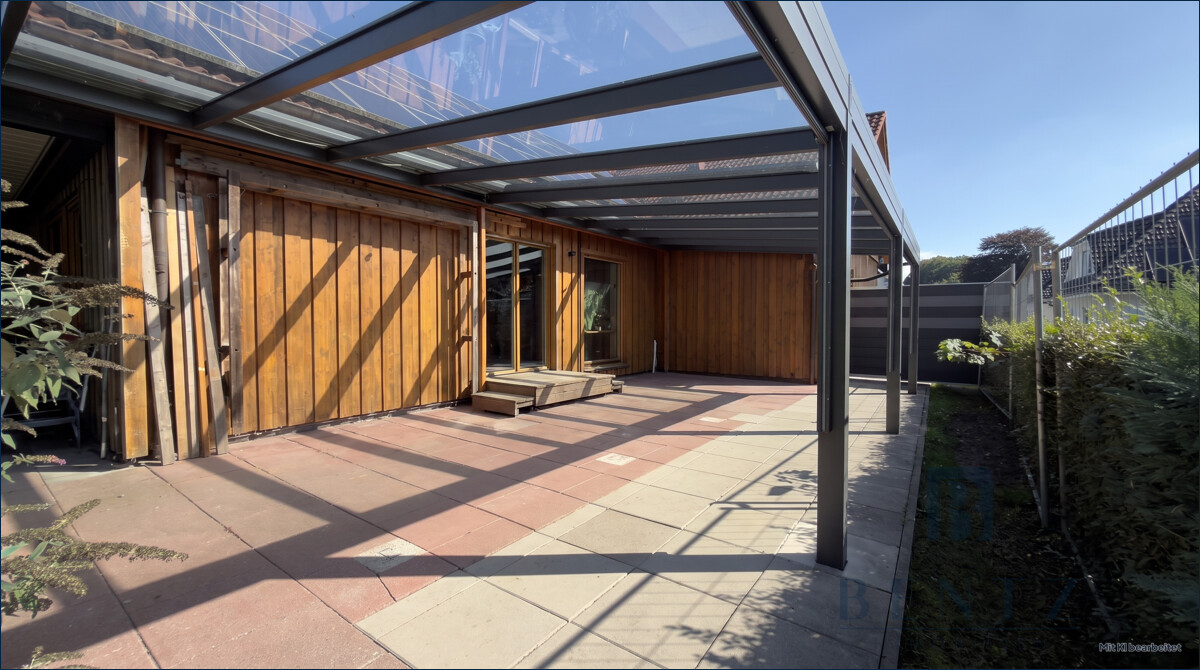 Überdachte Terrasse