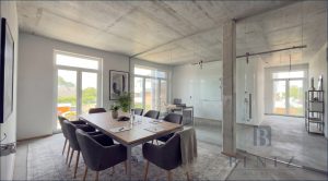 Rohbau Innenansicht visualisiert