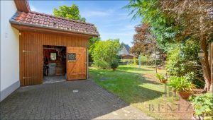 Garten und Schuppen