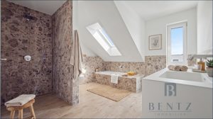 Badezimmer visualisiert