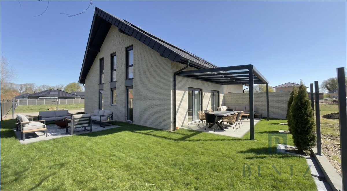 Gartenbereich mit Terrasse - Einrichtungsbeispiel