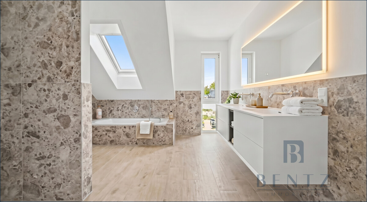 Badezimmer visualisiert