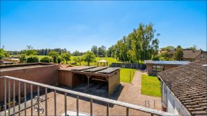 Ausblick vom Balkon