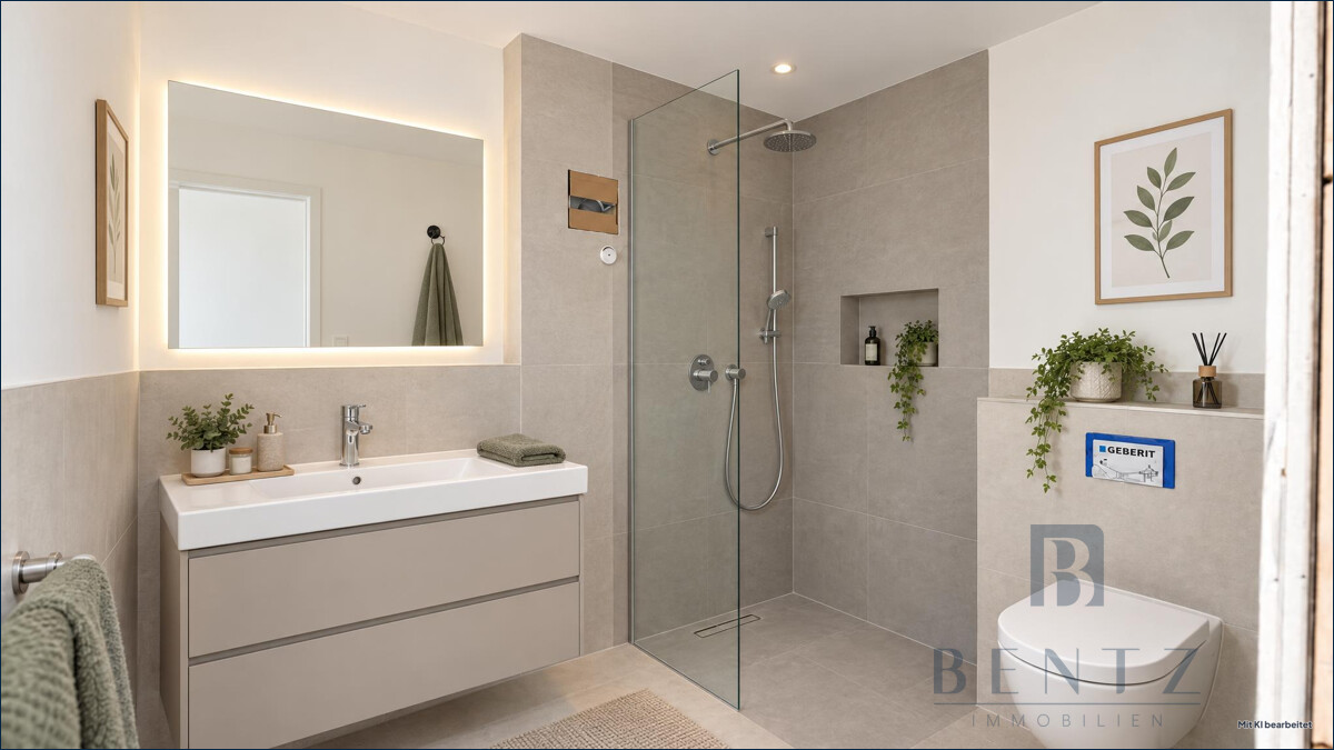 WE02 - Badezimmer im Ausbau visualsiert