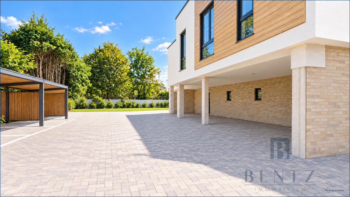 Unterstellplätze visualisiert