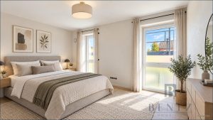 WE01 - Schlafzimmer visualisiert