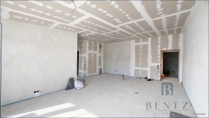 Wohnbereich im Ausbau