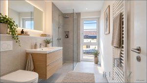 WE01 - Badezimmer visualisiert