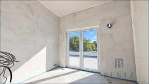Zimmer im Rohbau