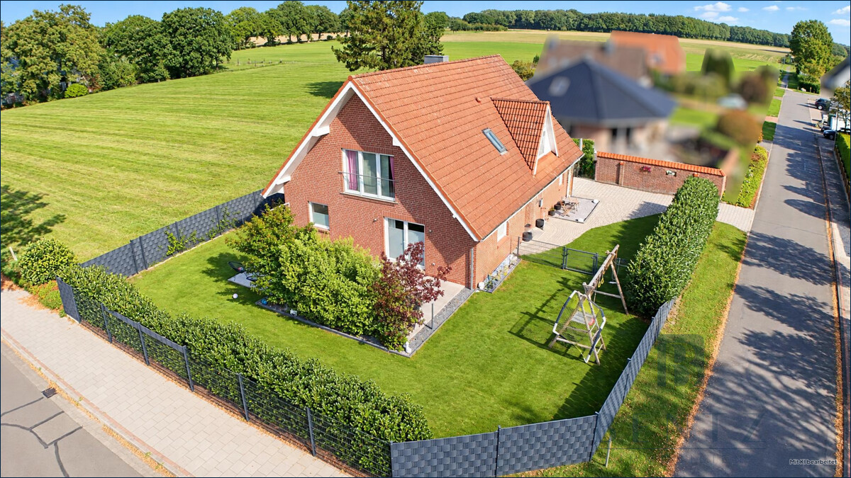 Luftaufnahme Einfamilienhaus