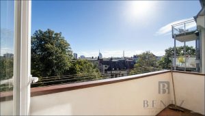 Ausblick Balkon
