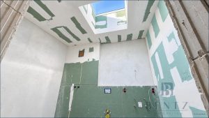 Badezimmer im Rohbau