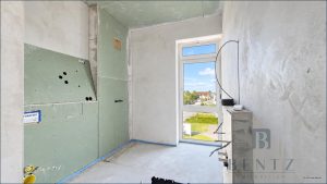 Badezimmer im Rohbau