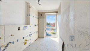 Badezimmer im Ausbau visualisiert