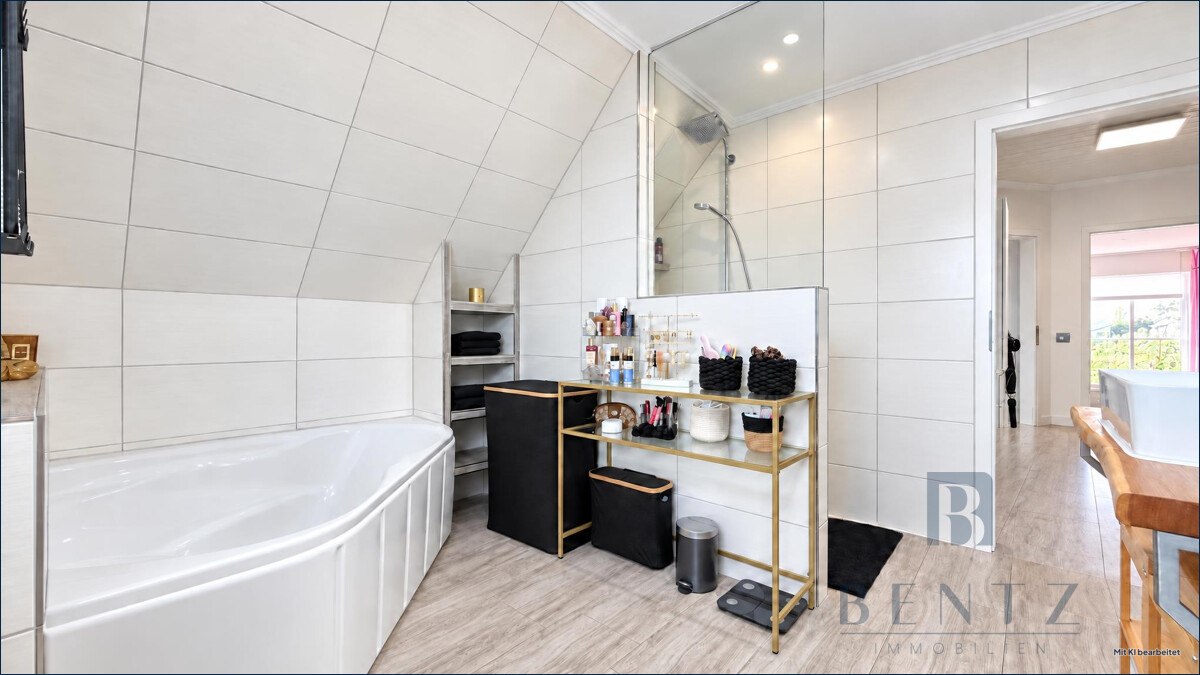 Badezimmer Dachgeschoss
