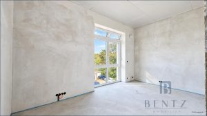 Raum im Rohbau