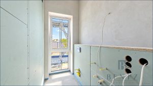 Badezimmer im Rohbau